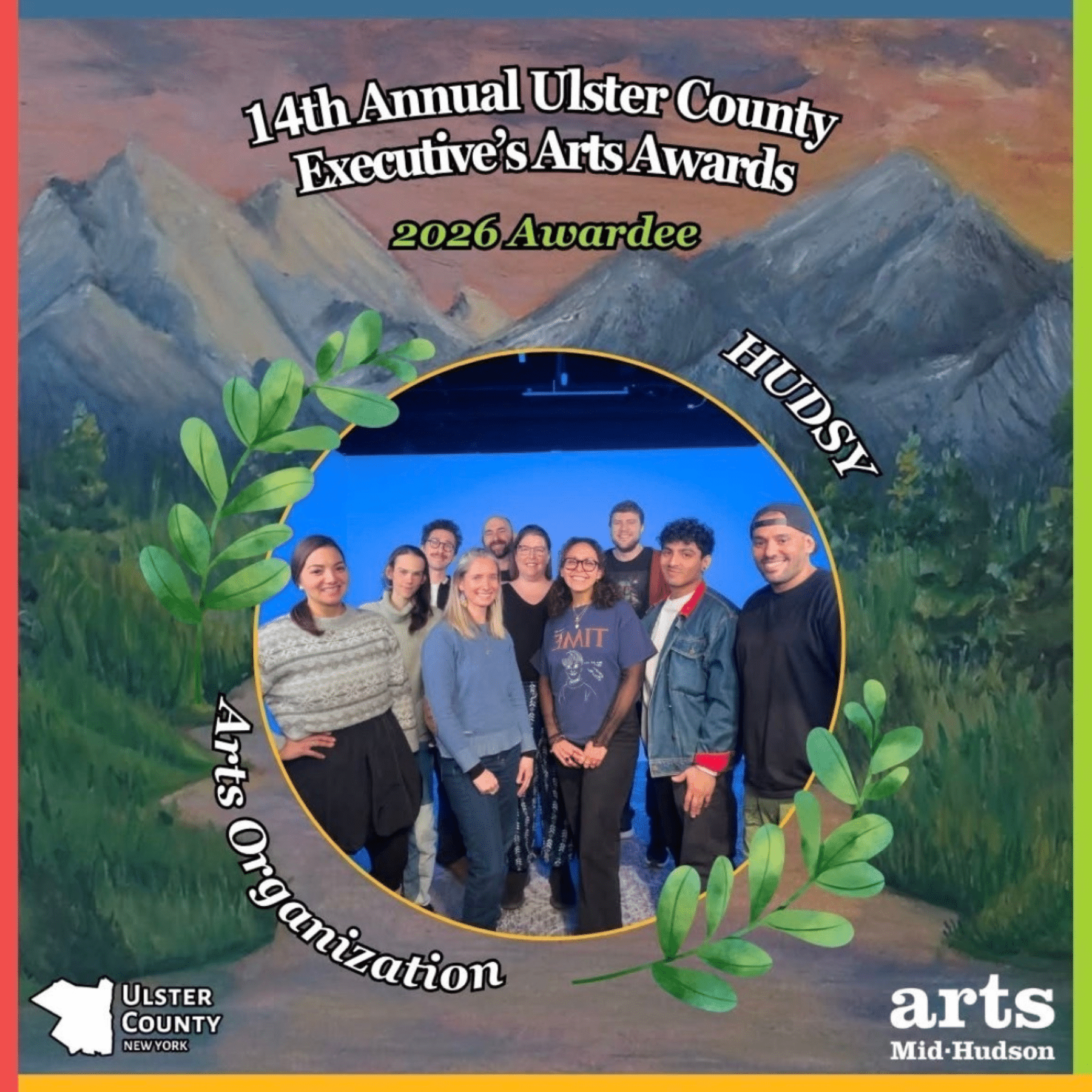 Arts Mid-Hudson’s 14th Annual Ulster County Executive’s Arts Awards